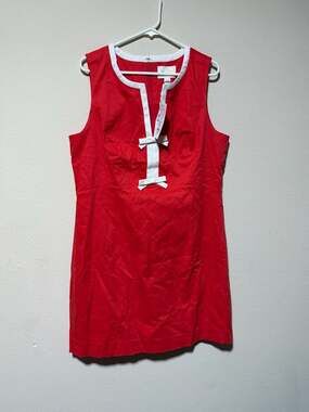 Lilly Pulitzer Aria Stretch Shift Dress in Rococo Red size 16